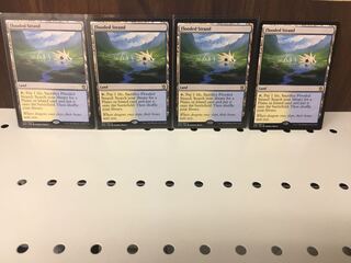 溢れかえる岸辺　4枚セット　英