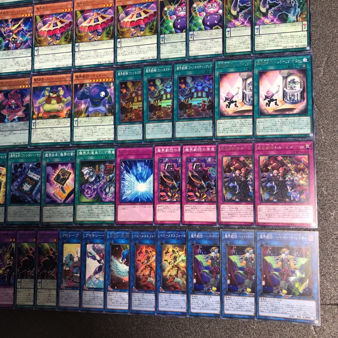 遊戯王 No.203 魔界劇団 デッキ40枚＋EX15枚 メロー マドンナ