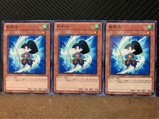 【ぽぽたん】遊戯王 165 針剣士 3枚 ノーマル
