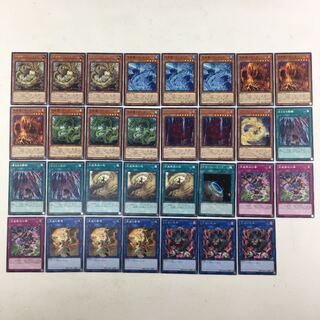 遊戯王　天威 デッキパーツ 31枚
