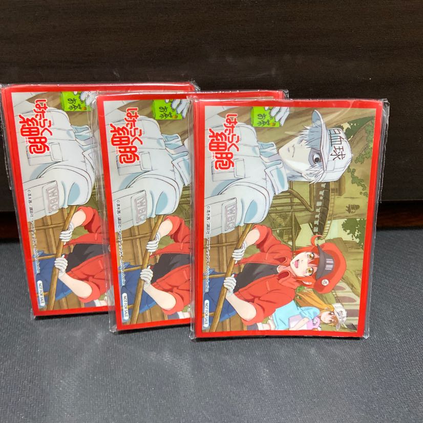 はたらく細胞 働く細胞 赤血球 白血球 血小板 限定スリーブ