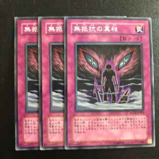 無抵抗の真相 N