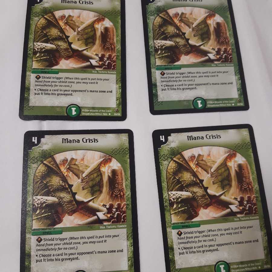 マナクライシス　4枚