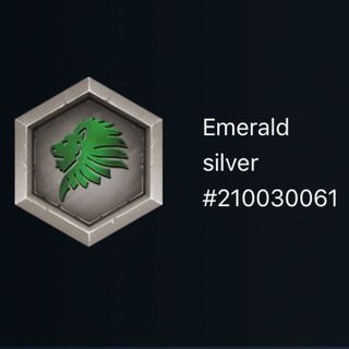 エメラルド ギルドストック(シルバー)
