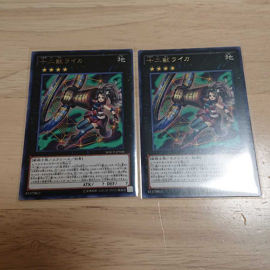 十二獣ライカ R 2枚