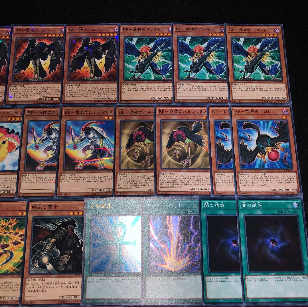 遊戯王 No.366 BF ガチ構築 デッキ40枚＋EX15枚 毒風のシムーン