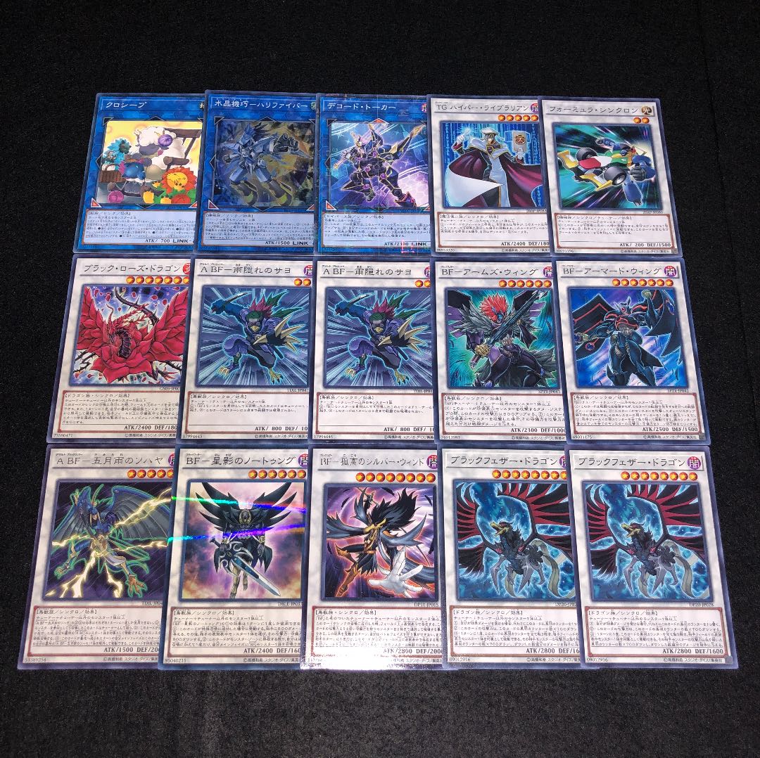 遊戯王 No.366 BF ガチ構築 デッキ40枚＋EX15枚 毒風のシムーン