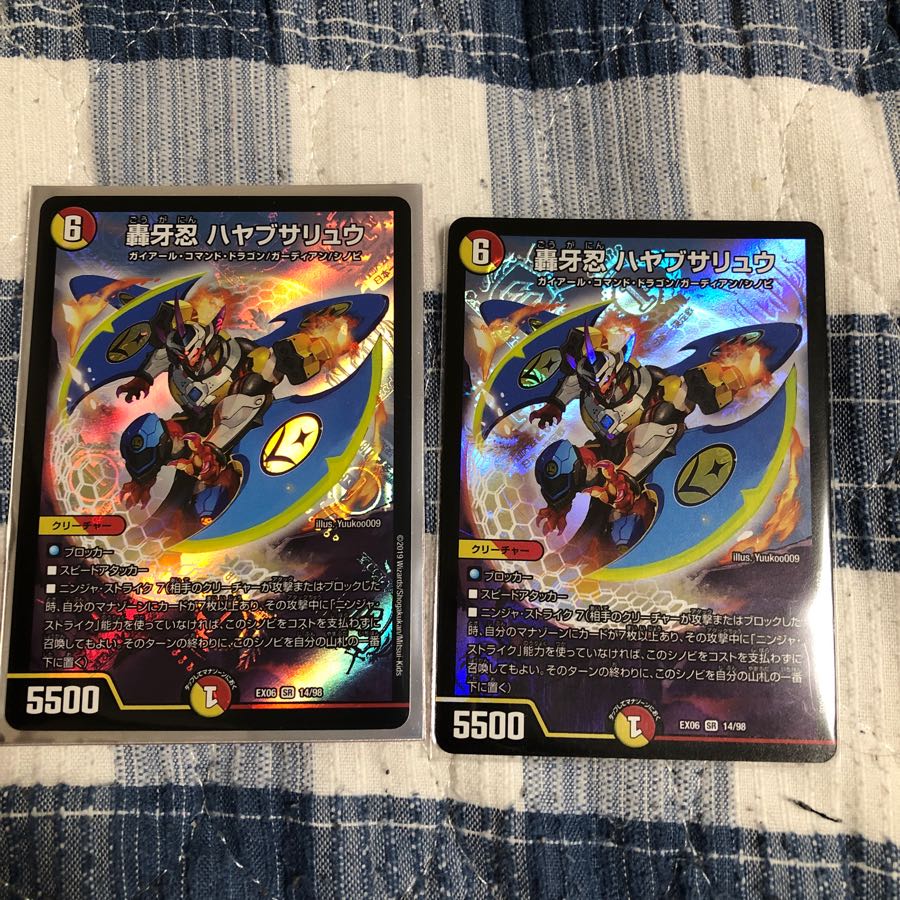 轟牙忍 ハヤブサリュウ 2枚