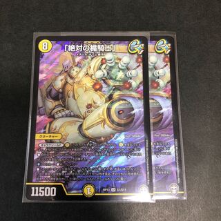 「絶対の楯騎士」　2枚