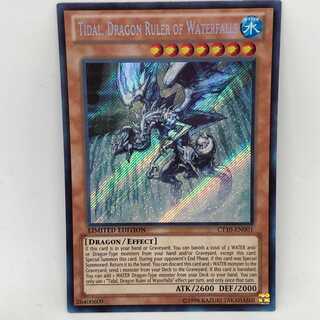 Yu-Gi-Oh! English Tidal, Dragon Ruler of Waterfalls CT10 Secret Sik.