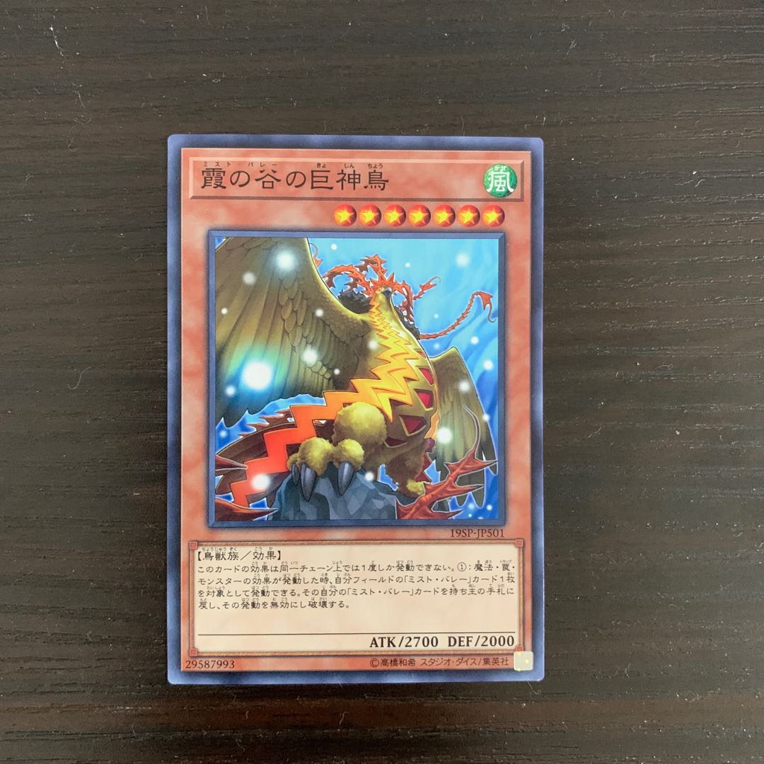 霞の谷の巨神鳥 N