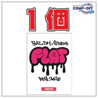 ⑧【1種】FLAT赤 工房祭スリーブ　GRATS!×flat-工房