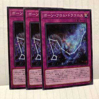 ボーン・フロム・ドラコニス N ノーマル　3枚　マホ子
