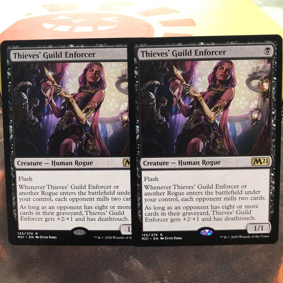 盗賊ギルドの処罰者（二枚セット）