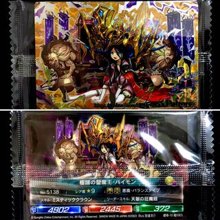 超絶 パズドラ ウエハース『超Ⅷ-10 超HRS 極醒の聖魔王・パイモン』