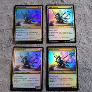 mtg スプライトのドラゴン　Foil　英語4枚