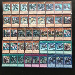 空牙団デッキ　遊戯王　222 構築済み　空牙団の剣士ビート　烈風の空牙団