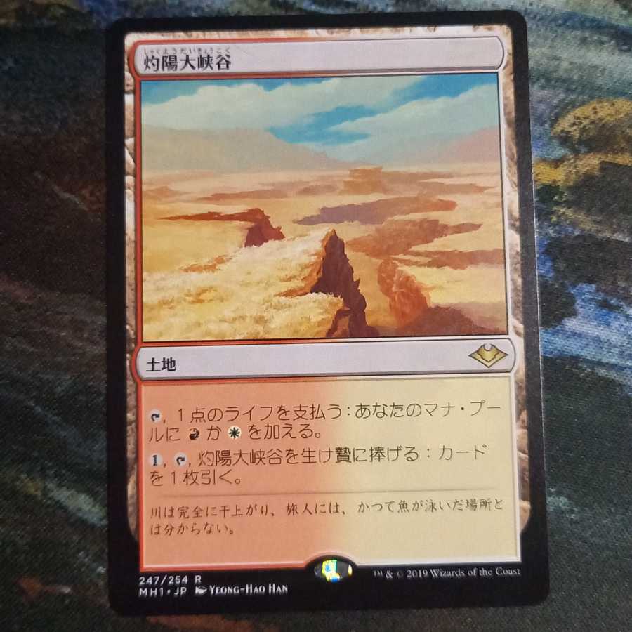 灼陽大峡谷（JP）モダンホライゾン　レア