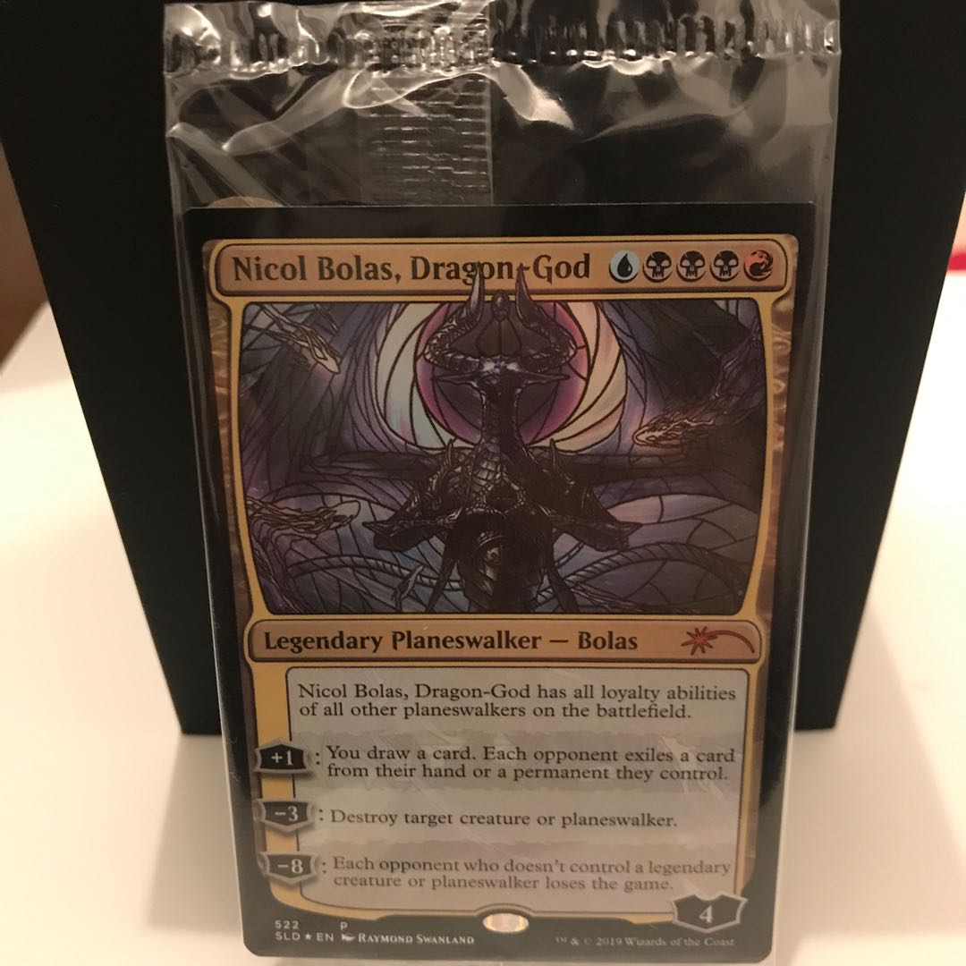 secret lair 龍神、ニコル・ボーラス 灯争大戦 PW ステンドグラス