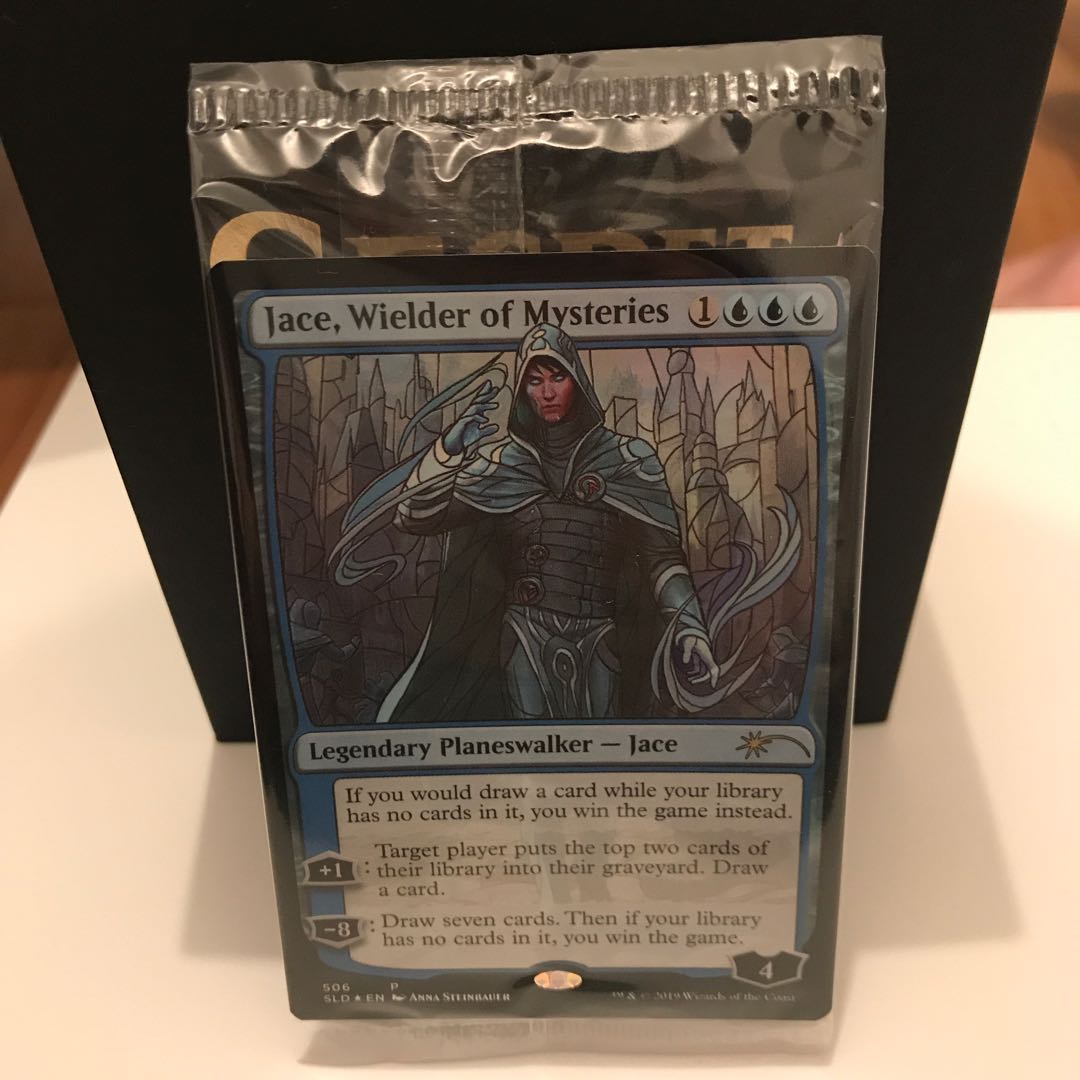 secret lair 神秘を操る者、ジェイス 灯争大戦　PW ステンドグラス