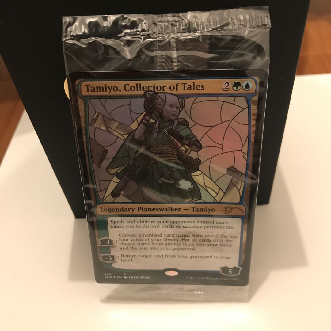 secret lair 伝承の収集者、タミヨウ 灯争大戦　PW ステンドグラス