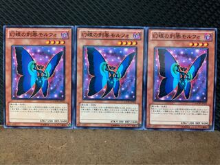 【ぽぽたん】遊戯王 2389 幻蝶の刺客モルフォ 3枚 ノーマル
