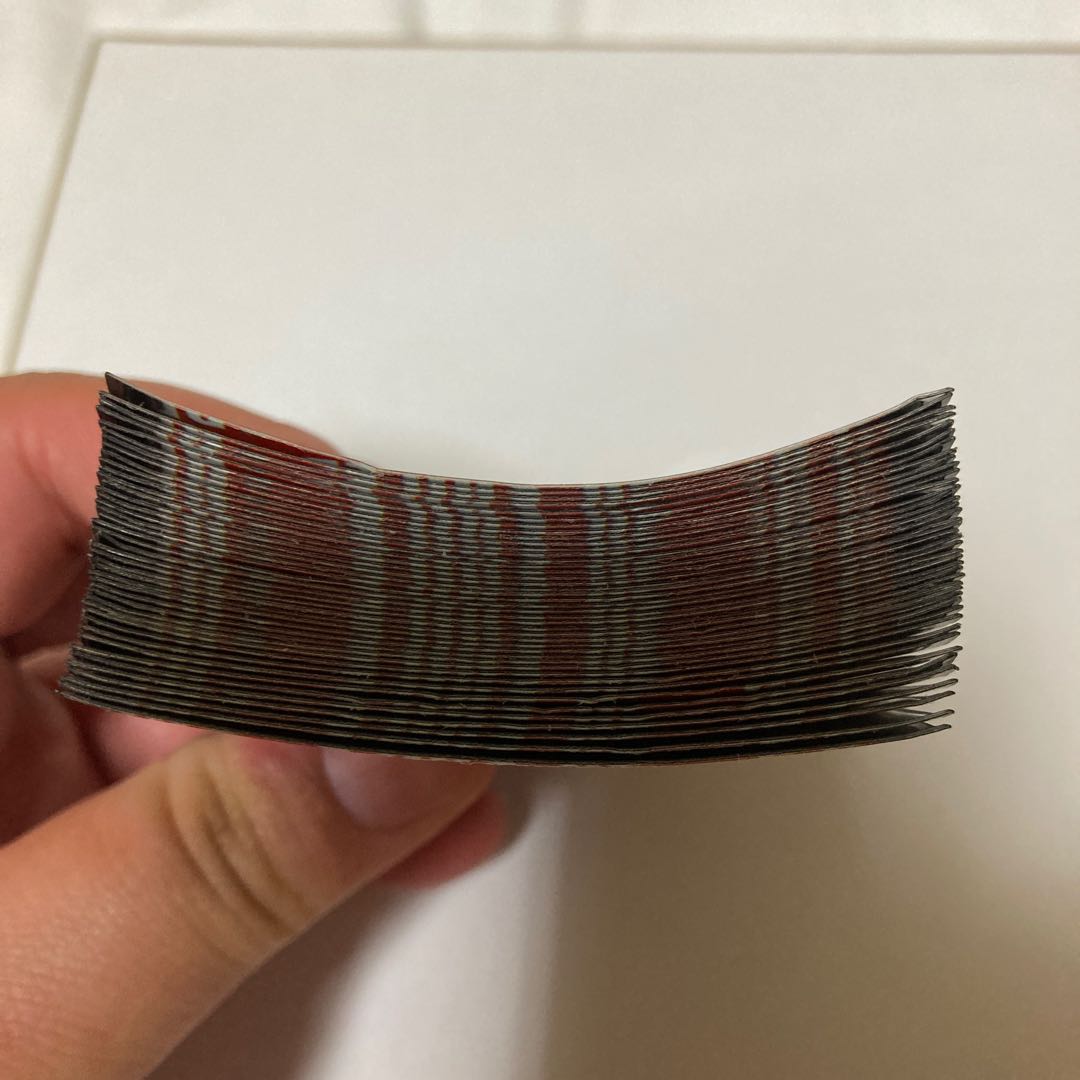 鬼丸「爆」2012年42枚 イエロー2005年40枚