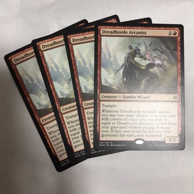 mtg 戦慄衆の秘儀術師/英語 4枚セット