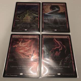 secret lair Mountain, Go 稲妻 4種セット 1枚の通販 kiyo（1783602994