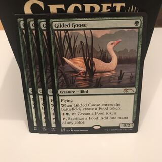 secret lair 金のガチョウ　4枚セット