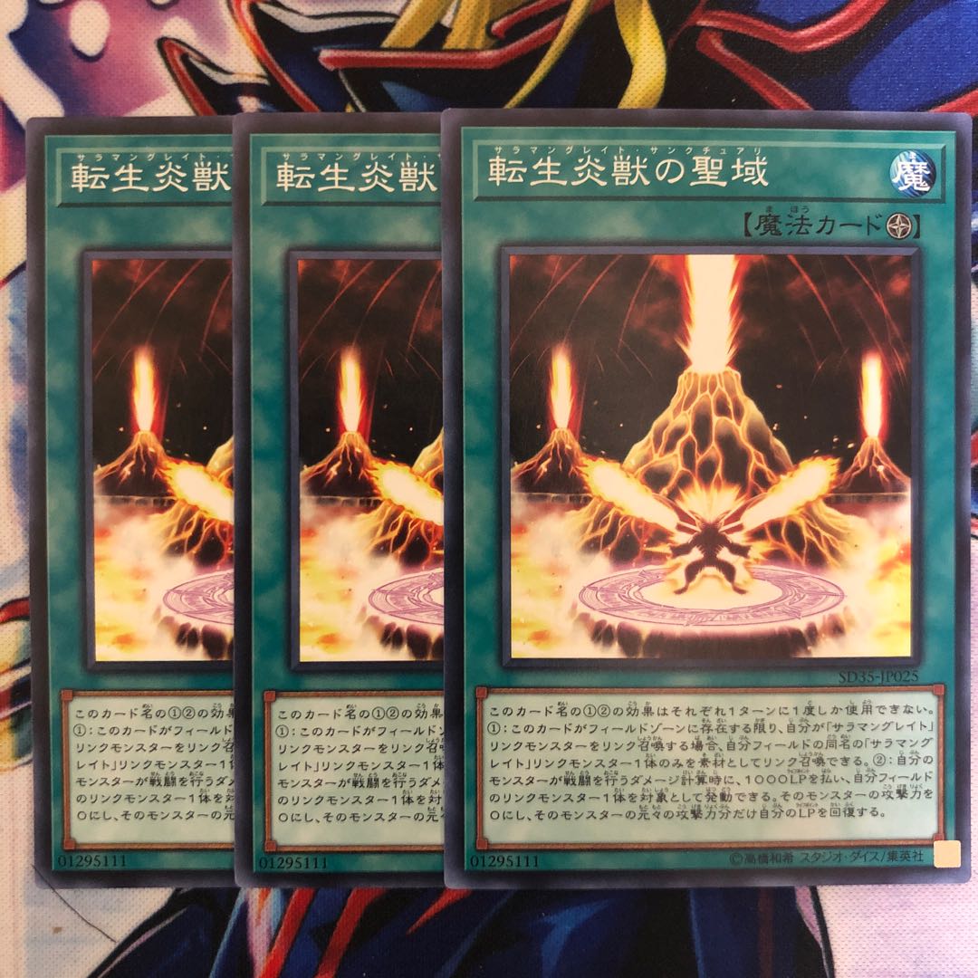 転生炎獣の聖域 3枚