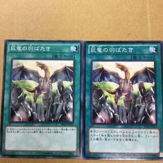 巨竜の羽ばたき　２枚