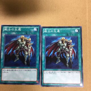 戦士の生還　２枚