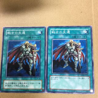 戦士の生還　２枚