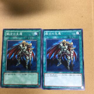 戦士の生還　２枚