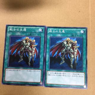 戦士の生還　２枚