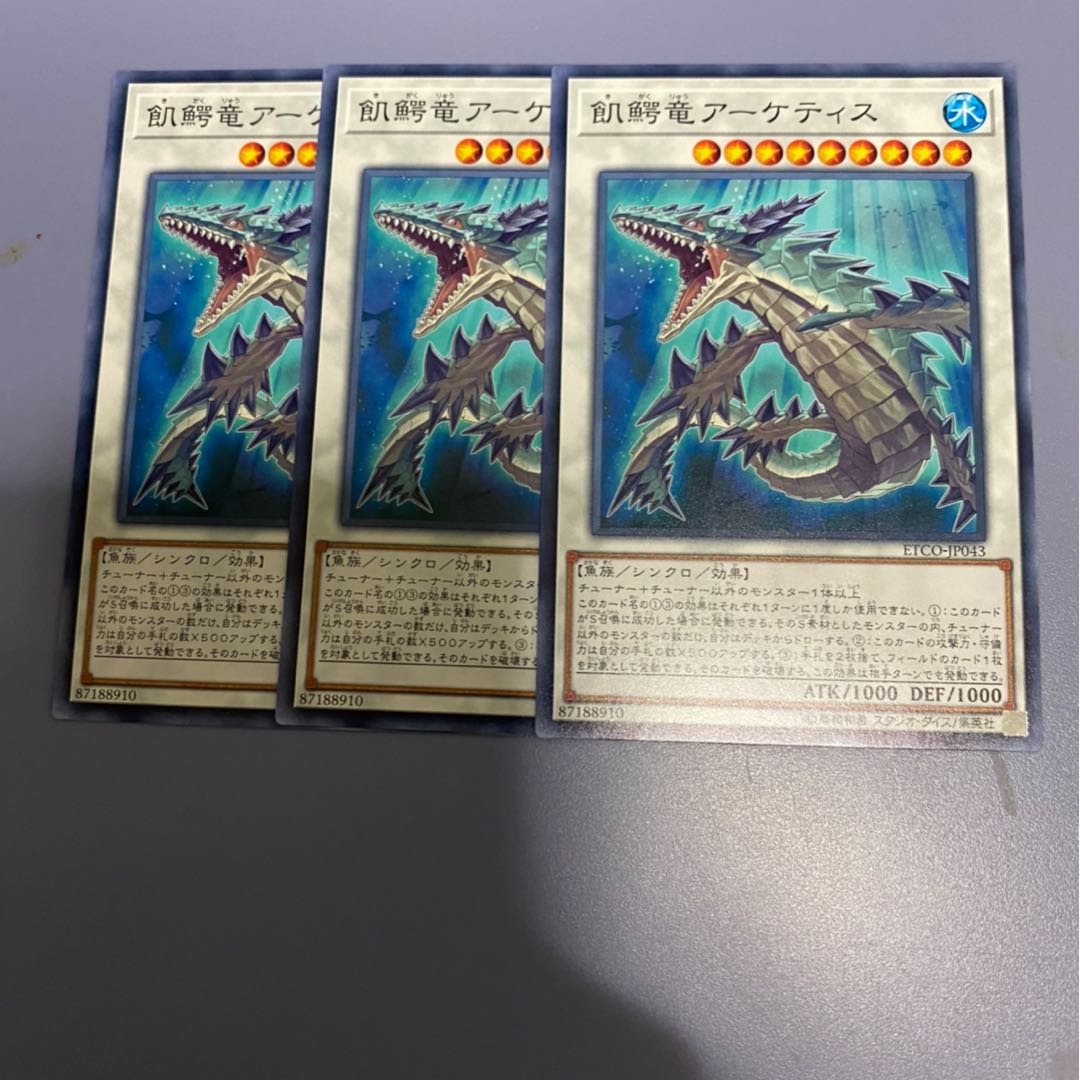 飢鰐竜アーケティス　3枚