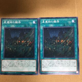 星遺物の醒存　２枚