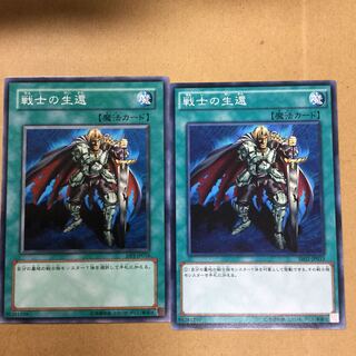 戦士の生還　２枚