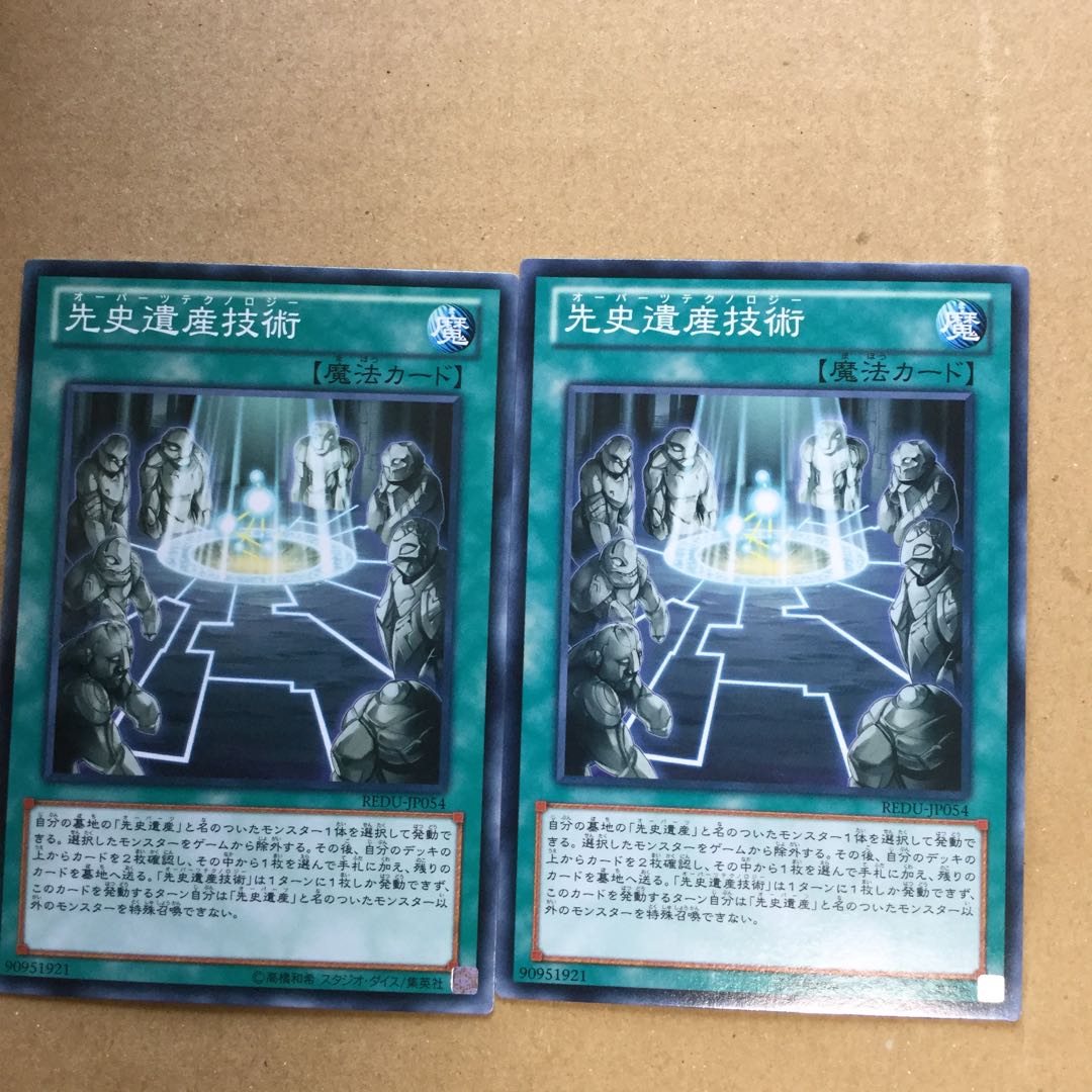 先史遺産技術　２枚