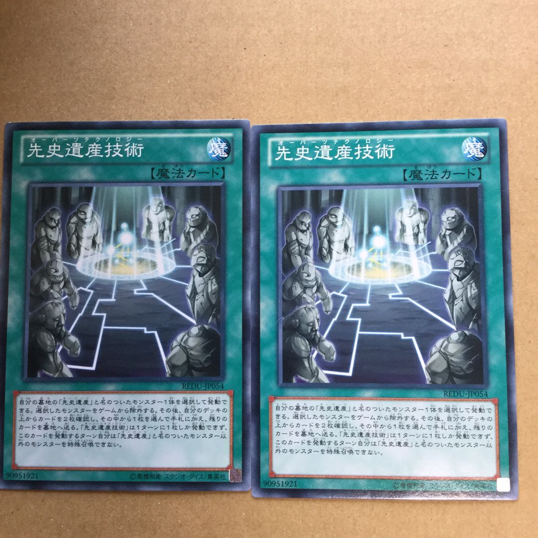 先史遺産技術　２枚