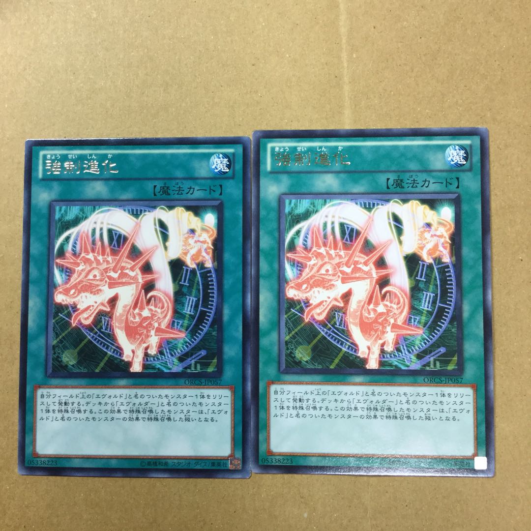 強制進化　２枚