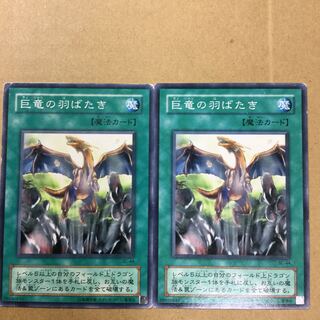 巨竜の羽ばたき　２枚