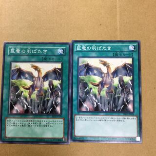 巨竜の羽ばたき　２枚