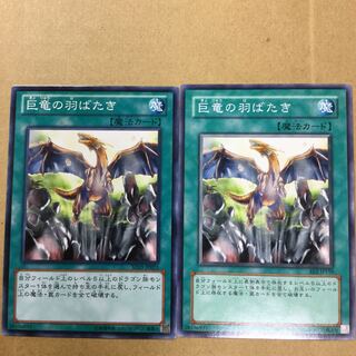 巨竜の羽ばたき　２枚