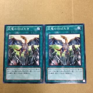 巨竜の羽ばたき　２枚