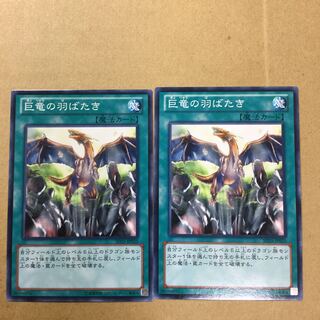 巨竜の羽ばたき　２枚