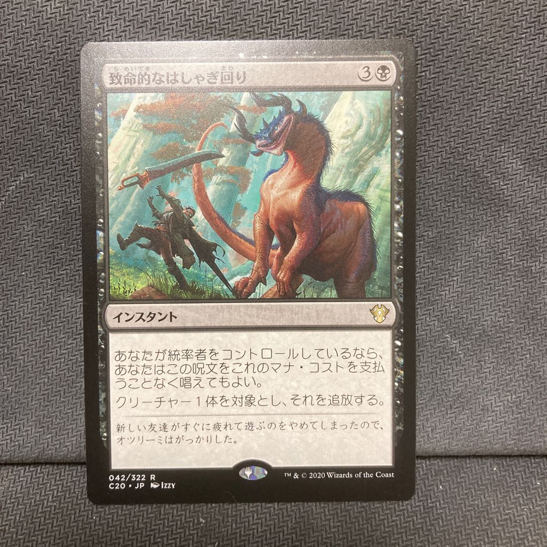 致命的なはしゃぎ回り