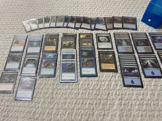 MTG パウパー青黒ティーチング　75枚 30枚