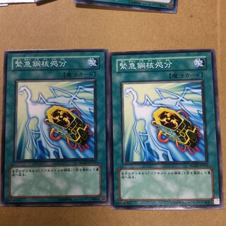 緊急鋼核処分　２枚